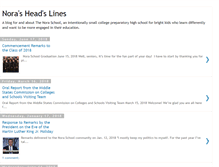 Tablet Screenshot of noraheadlines.blogspot.com