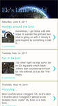 Mobile Screenshot of eleslilworld.blogspot.com