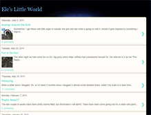 Tablet Screenshot of eleslilworld.blogspot.com