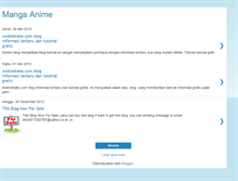 Tablet Screenshot of manganime-download.blogspot.com