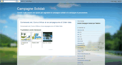 Desktop Screenshot of campagnesolidali.blogspot.com