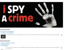 Tablet Screenshot of ispyacrime.blogspot.com