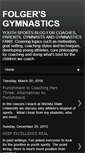 Mobile Screenshot of folgersgymnastics.blogspot.com