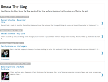 Tablet Screenshot of beccatheblog.blogspot.com