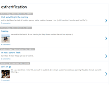 Tablet Screenshot of estherification91.blogspot.com