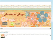 Tablet Screenshot of cardmakingsaga.blogspot.com