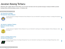 Tablet Screenshot of malaysianjobss.blogspot.com