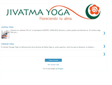 Tablet Screenshot of jivatmayoga.blogspot.com