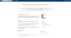 Desktop Screenshot of analytixspecifix.blogspot.com