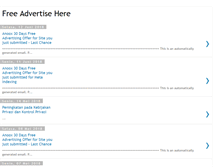 Tablet Screenshot of free-advertisement-here.blogspot.com