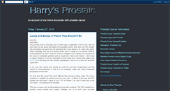 Desktop Screenshot of harrysprostate.blogspot.com