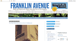 Desktop Screenshot of franklinavenue.blogspot.com