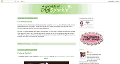 Desktop Screenshot of digisparkleblog.blogspot.com