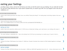 Tablet Screenshot of eatingyourfeelings.blogspot.com