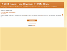 Tablet Screenshot of f1-2014-crack.blogspot.com
