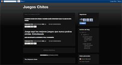 Desktop Screenshot of juegoschitos.blogspot.com