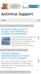 Mobile Screenshot of pccare247antivirus-support.blogspot.com