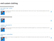 Tablet Screenshot of end-custom-clothing.blogspot.com