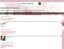 Tablet Screenshot of glutathionebeauty.blogspot.com