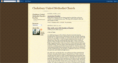 Desktop Screenshot of clarksburyumc.blogspot.com