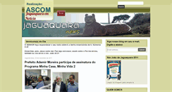 Desktop Screenshot of jaguaquaranews.blogspot.com
