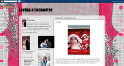 Desktop Screenshot of lovingalancaster.blogspot.com