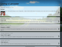 Tablet Screenshot of lovingalancaster.blogspot.com