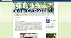 Desktop Screenshot of caravanartistblog.blogspot.com