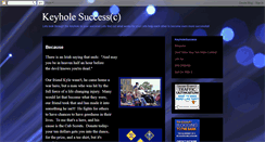 Desktop Screenshot of keyholesuccess.blogspot.com