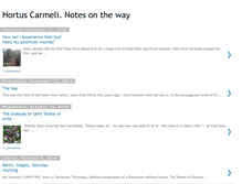 Tablet Screenshot of hortuscarmeli-eng.blogspot.com