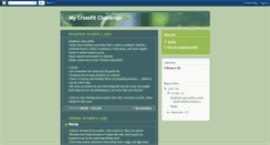 Desktop Screenshot of mycrossfitchallenge.blogspot.com