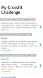 Mobile Screenshot of mycrossfitchallenge.blogspot.com