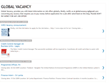 Tablet Screenshot of globalvacancyng.blogspot.com