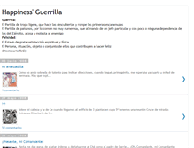 Tablet Screenshot of happinessguerrilla.blogspot.com