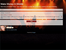 Tablet Screenshot of makemoneyinmobile.blogspot.com