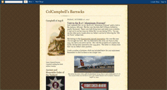 Desktop Screenshot of colcampbellbarracks.blogspot.com