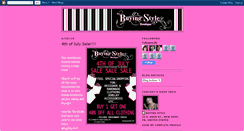 Desktop Screenshot of buyingstyle.blogspot.com