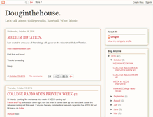 Tablet Screenshot of douginthehouse.blogspot.com