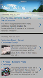 Mobile Screenshot of missmusing.blogspot.com