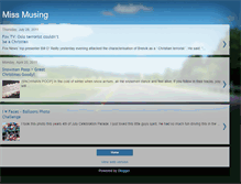 Tablet Screenshot of missmusing.blogspot.com