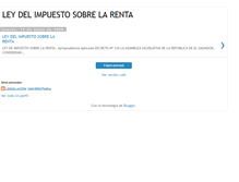 Tablet Screenshot of ley-impuesto-sobre-la-renta.blogspot.com