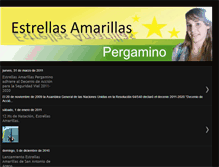 Tablet Screenshot of estrellasamarillaspergamino.blogspot.com