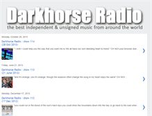 Tablet Screenshot of darkhorseradio.blogspot.com
