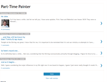Tablet Screenshot of part-timepainter.blogspot.com