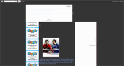 Desktop Screenshot of gamestotheinfinity.blogspot.com