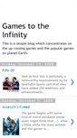 Mobile Screenshot of gamestotheinfinity.blogspot.com