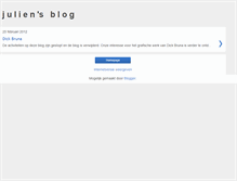 Tablet Screenshot of juliensart.blogspot.com