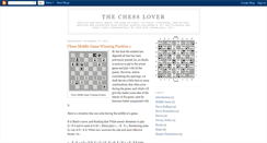 Desktop Screenshot of chess-lover.blogspot.com