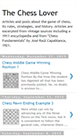Mobile Screenshot of chess-lover.blogspot.com
