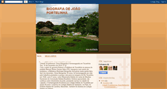 Desktop Screenshot of biografiadejooportelinha.blogspot.com